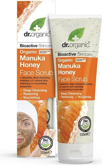 Dr Organic Ansiktspeeling Manuka Honung 125ml