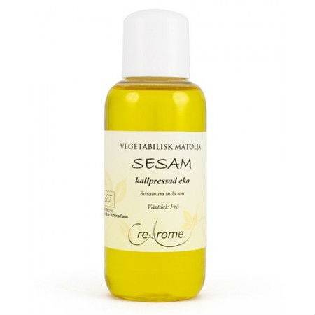 Crearome Ekologisk Sesamolja Kallpressad 100 ml
