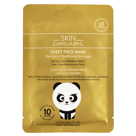 Skin Camilla Pihl Panda Sheet Face Mask 1 st