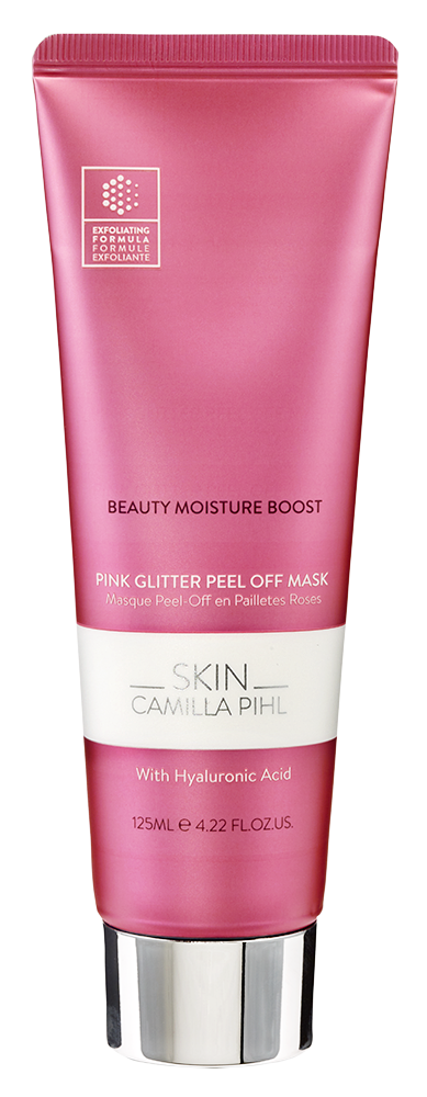 Skin Camilla Pihl Beauty Moist Boost Pink Glitter Peel-Off Mask 125 ml