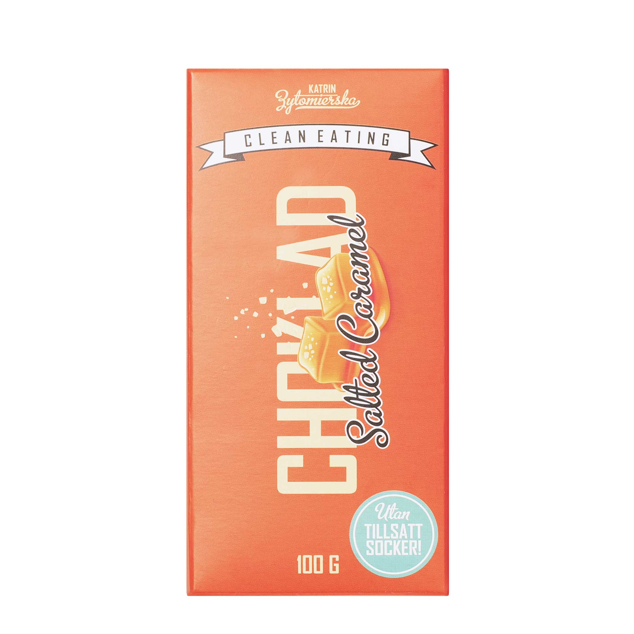 Clean Eating Choklad Salted Caramel 100 g