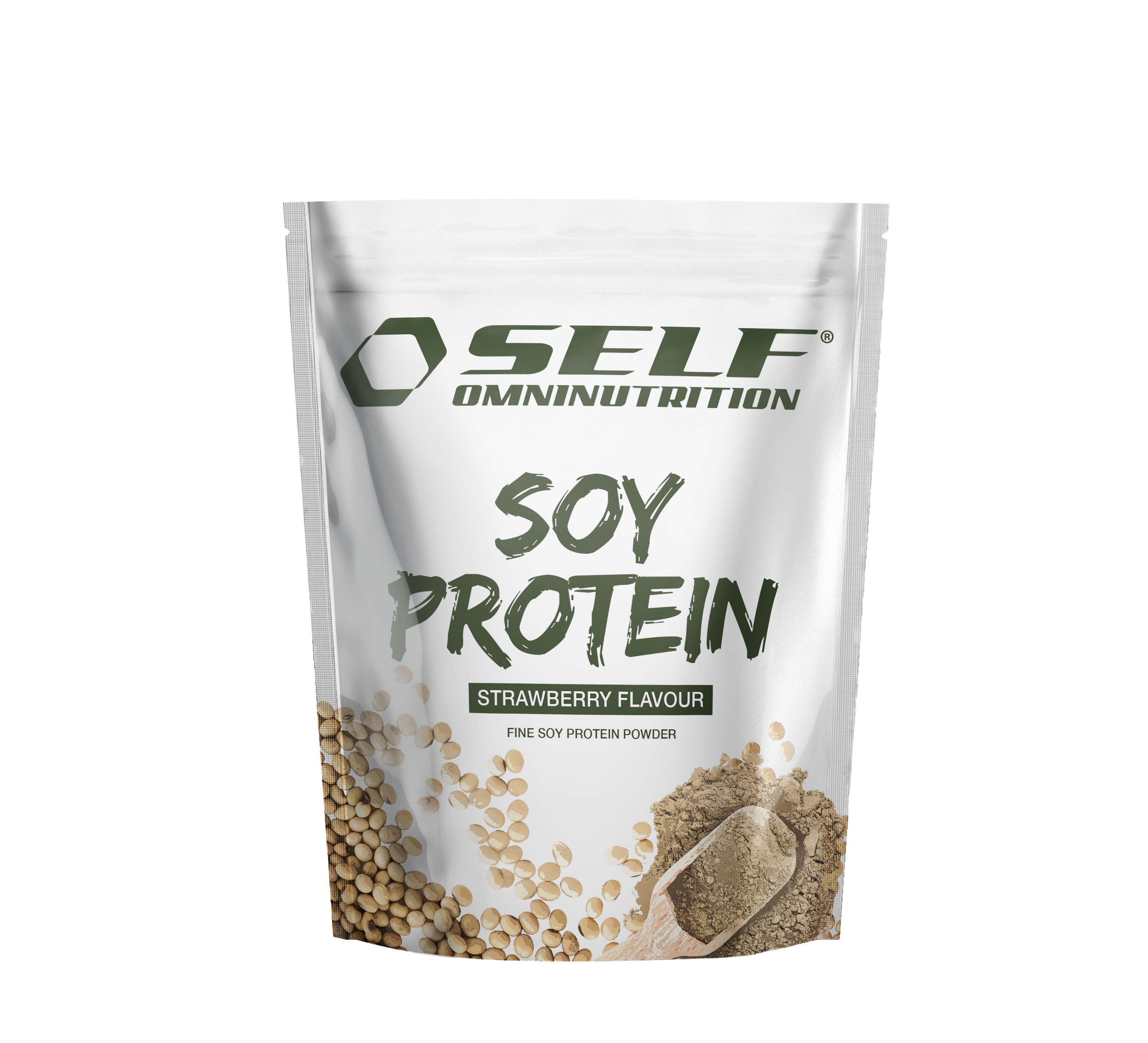 Self Omninutrition Soy Protein 1 kg Strawberry