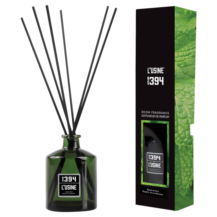 L'Usine Basil & Mint Diffuser Doftpinnar 115 ml