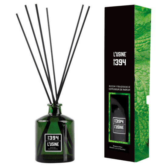 L'Usine Basil & Mint Diffuser Doftpinnar 115 ml