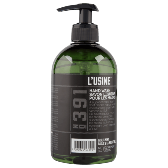 L'Usine Hand Wash Basil & Mint 500 ml