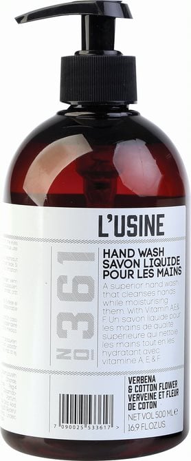 L'Usine Hand Wash Verbena & Cotton 500 ml