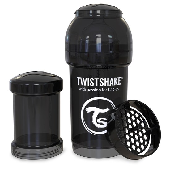 Twistshake Anti-Colic 180 ml Svart