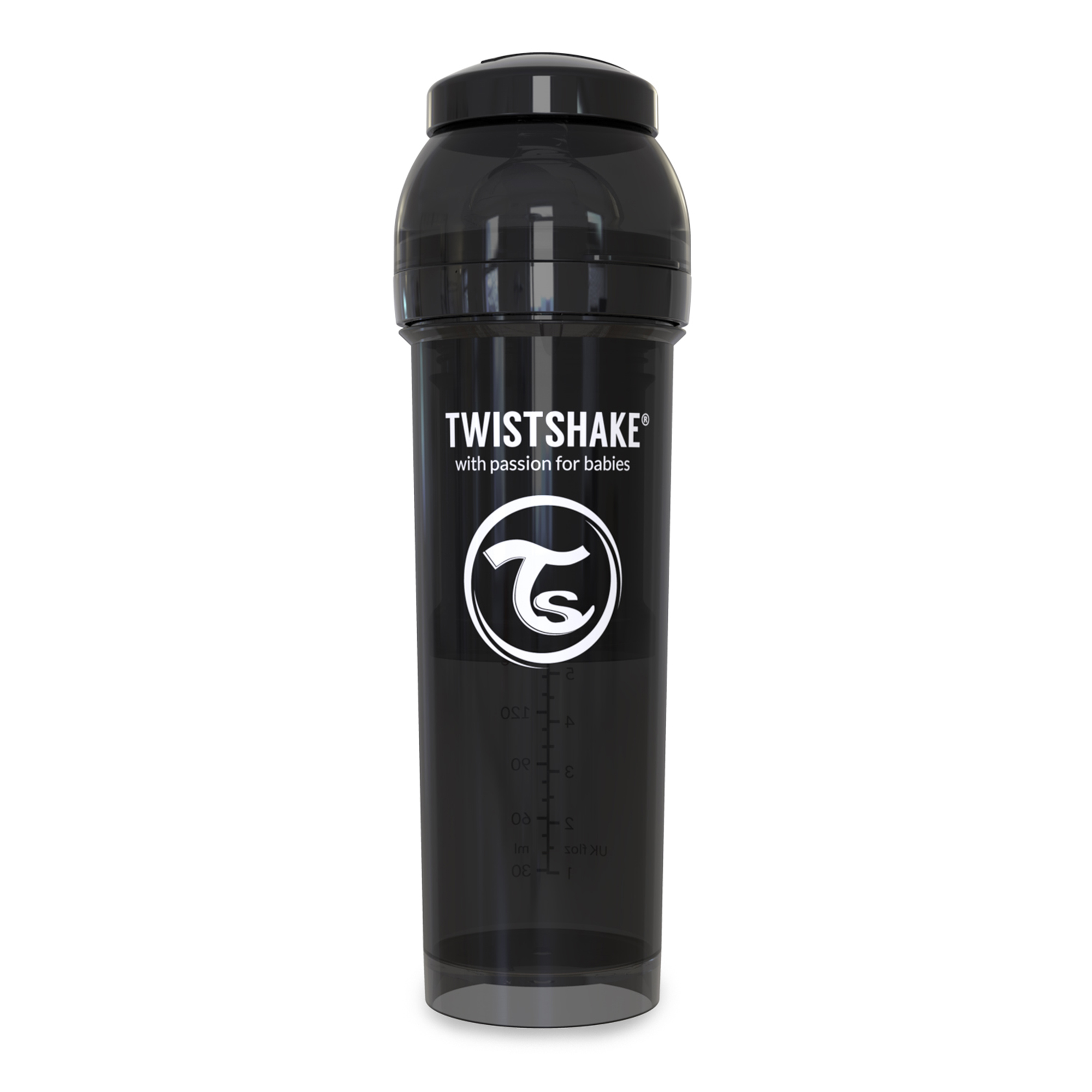 Twistshake Anti-Colic 330 ml Svart