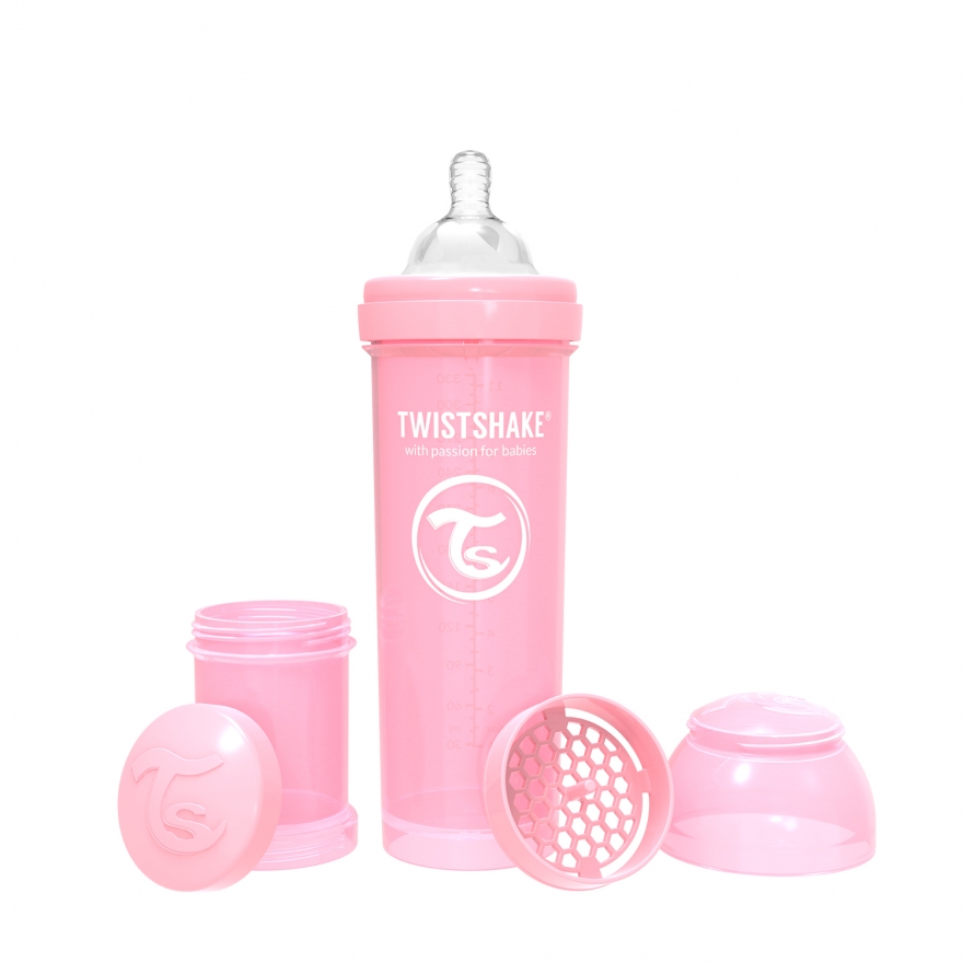 Twistshake Anti-Colic 330 ml Pearl Rosa