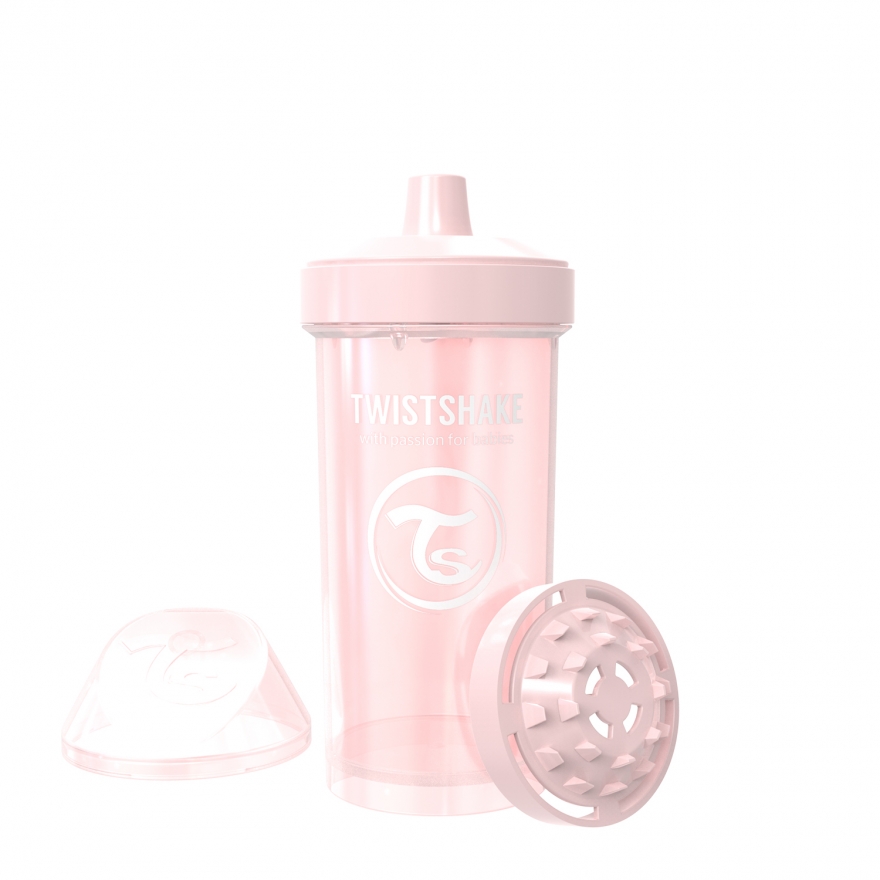 Twistshake Kid Cup 360 ml 12+m Pearl Rosa