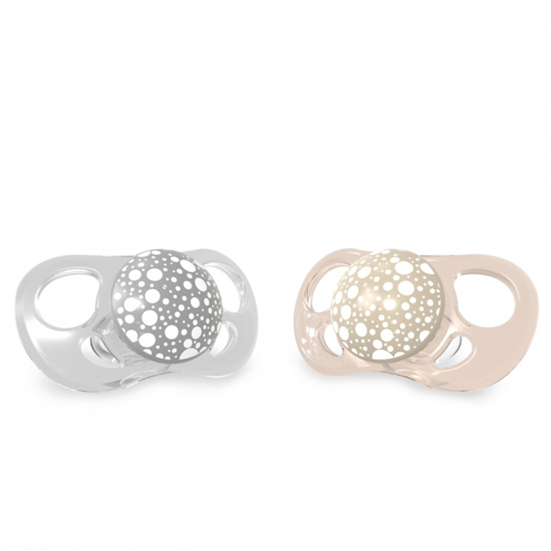 Twistshake Nappar Pearl Champagne Grå 0-6m 2 st