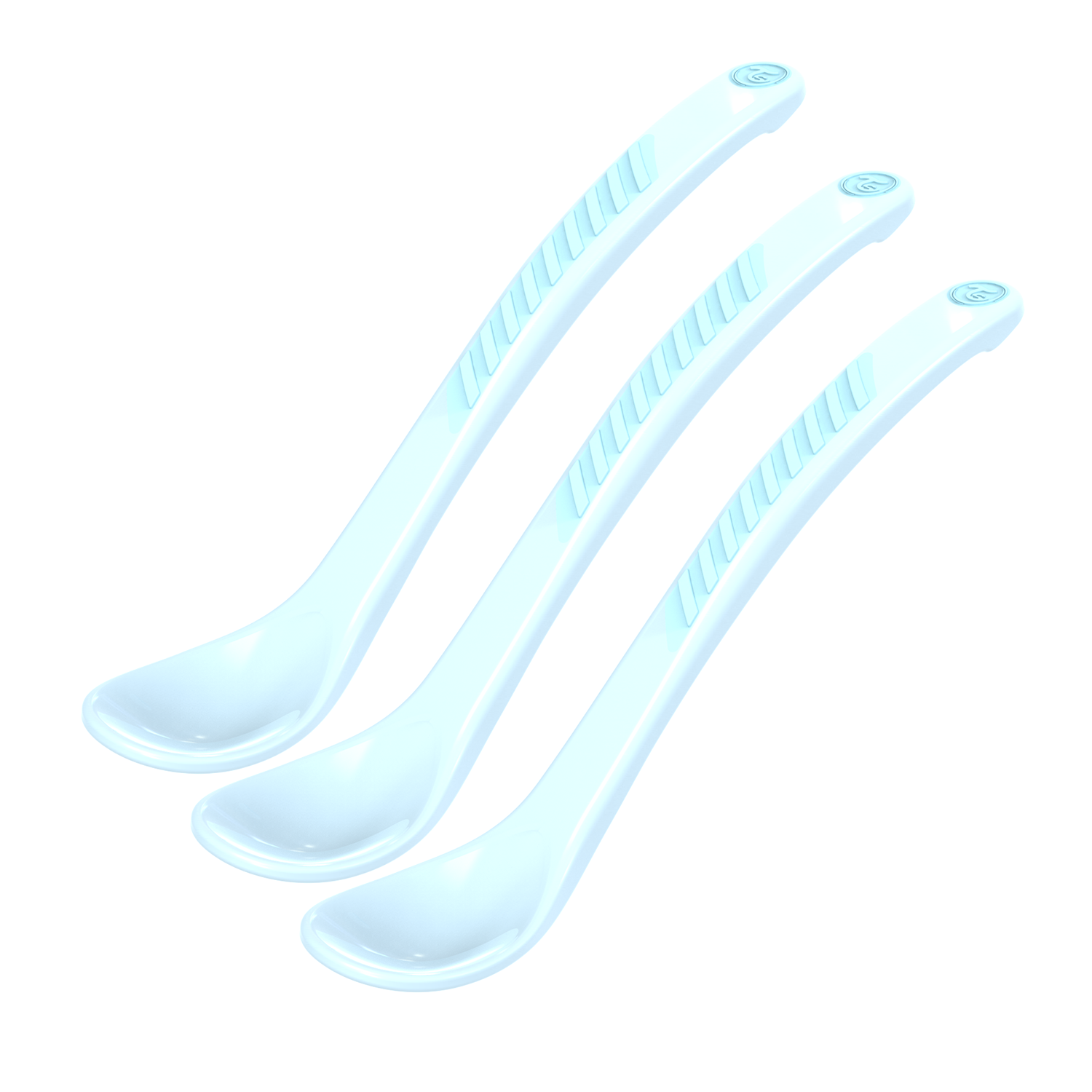 Twistshake 3x Feeding Spoon 4+m Pastell Blå