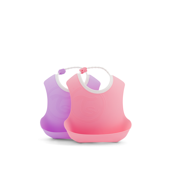 Twistshake Haklapp 4+m Pastell Rosa Lila