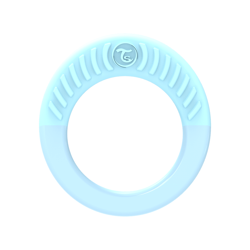 Twistshake Bitring 1+m Pastell Blå