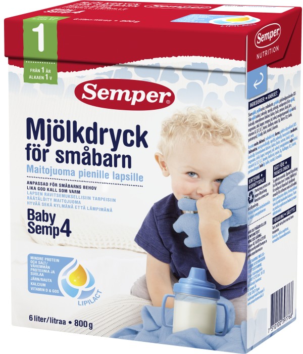 Semper BabySemp 4 Mjölkdryck för småbarn 800g (6 liter)