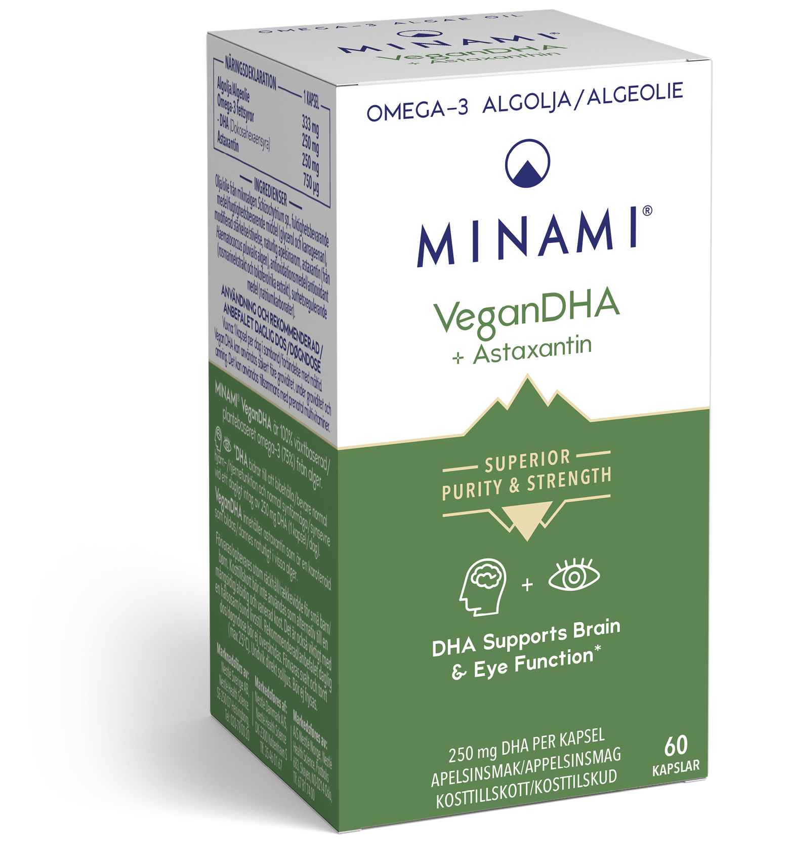 Minami VeganDHA Omega-3 75% 60 kapslar
