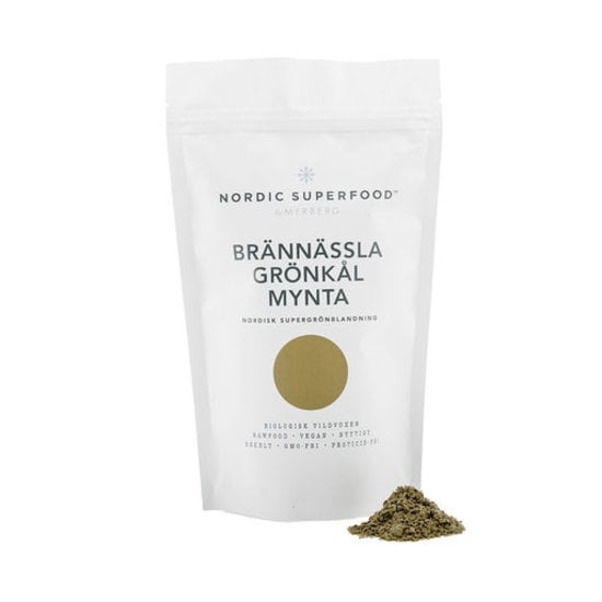 Nordic Superfood by Myrberg Green Brännässla Grönkål Mynta 175 g