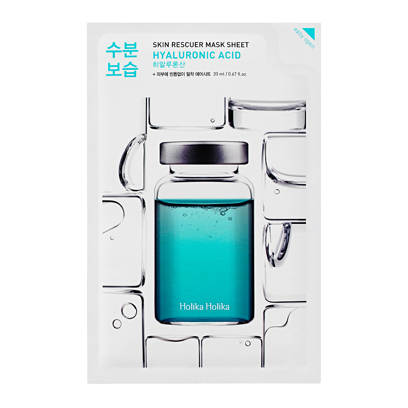 Holika Holika Skin Rescuer Mask Sheet Hyaluronic Acid