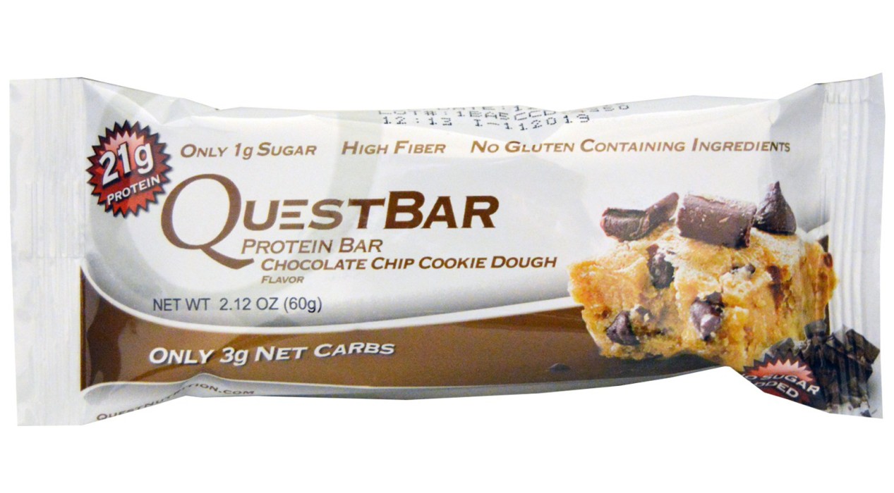 Questbar Chocolate Chip Cookie Dough 60 g