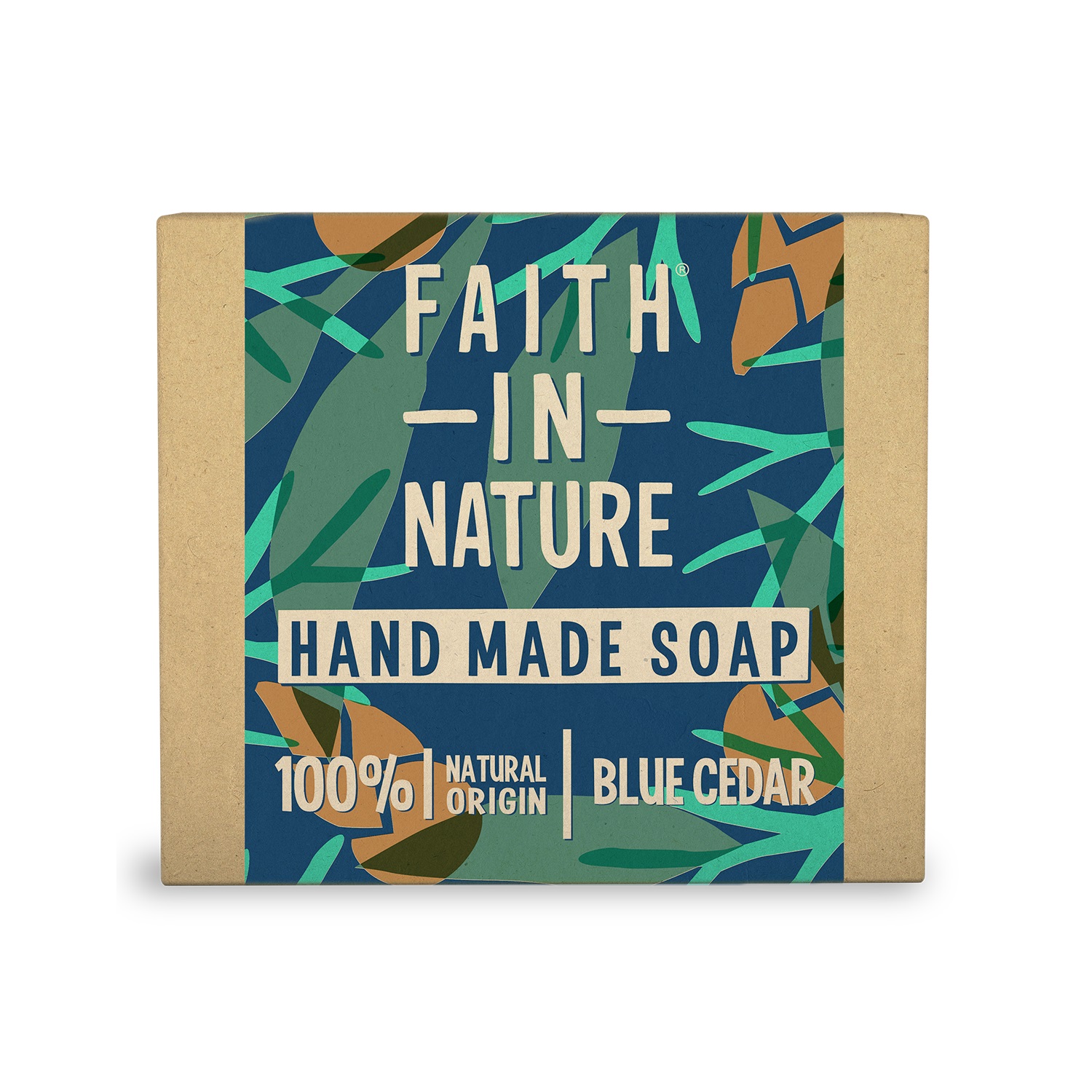 Faith in Nature Soap Blue Cedar 100 g