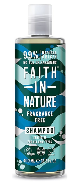 Faith In Nature Fragrance Free Shampoo 400ml