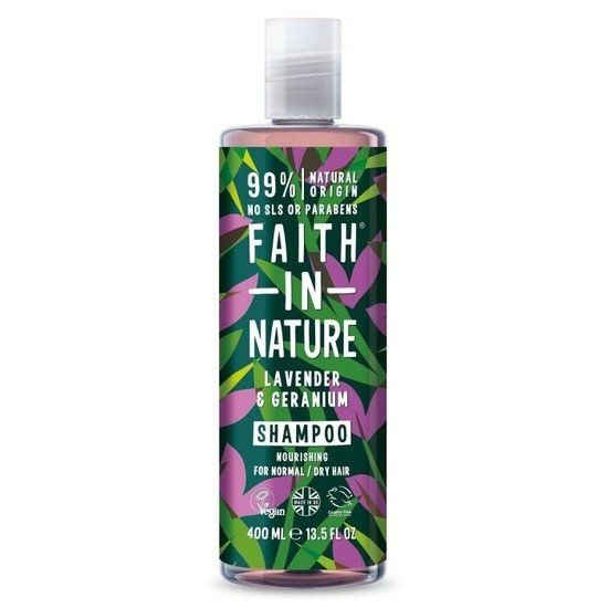 Faith In Nature Lavander & Geanium Shampoo 400ml