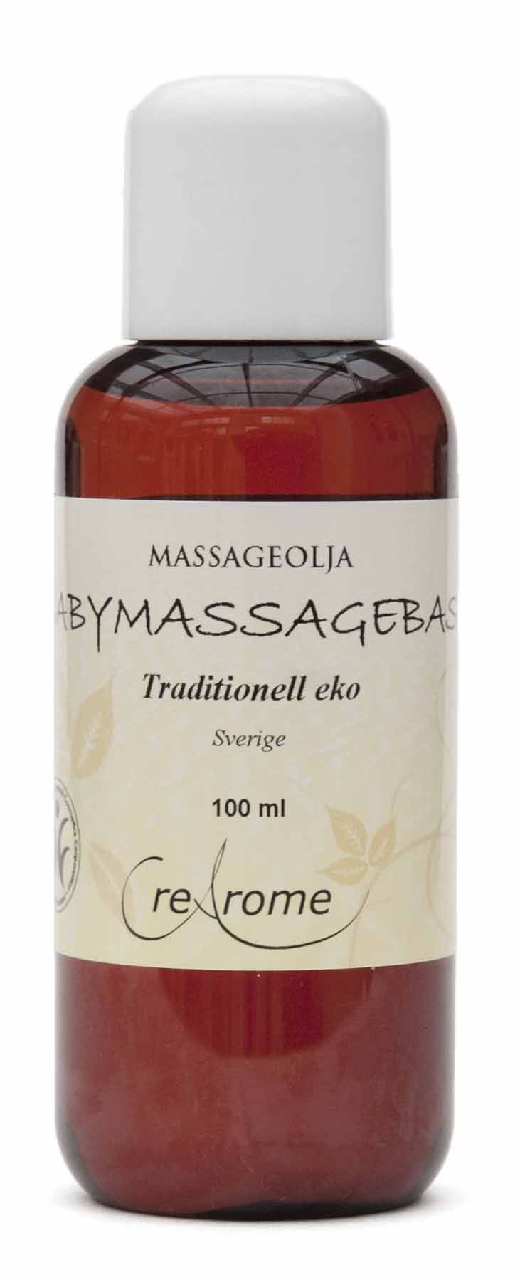Crearome Massageolja Baby 100 ml