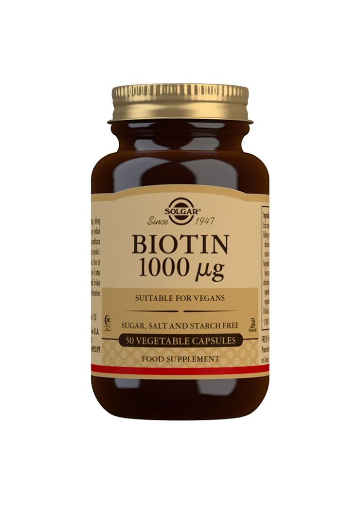 Solgar Biotin 1000 mcg 50 kapslar