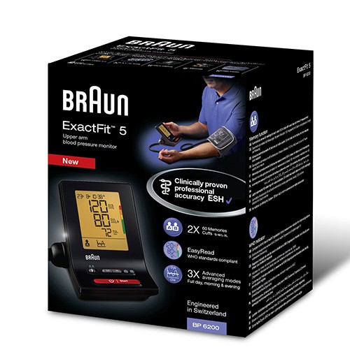 Braun ExactFit 5 Blodtrycksmätare BP 6200