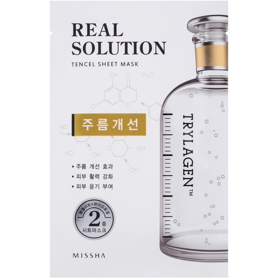 MISSHA Real Solution Tencel Sheet Mask Wrinkle Caring
