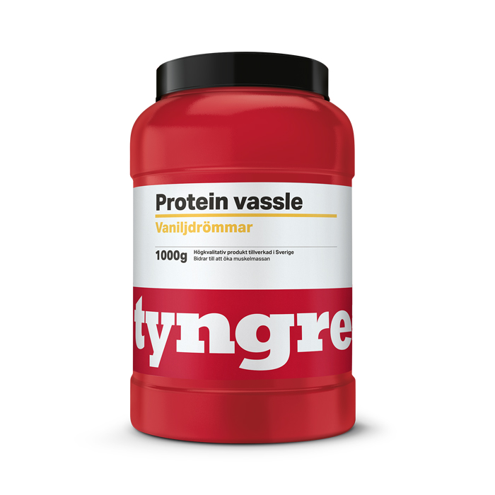 Tyngre Protein Vassle Vaniljdrömmar 1000 g