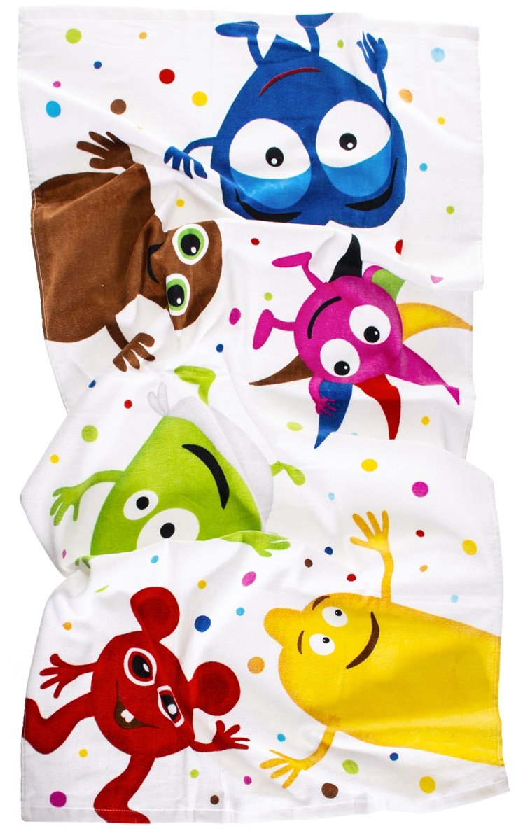 Babblarna Badhandduk Prickar 70 x 140 cm