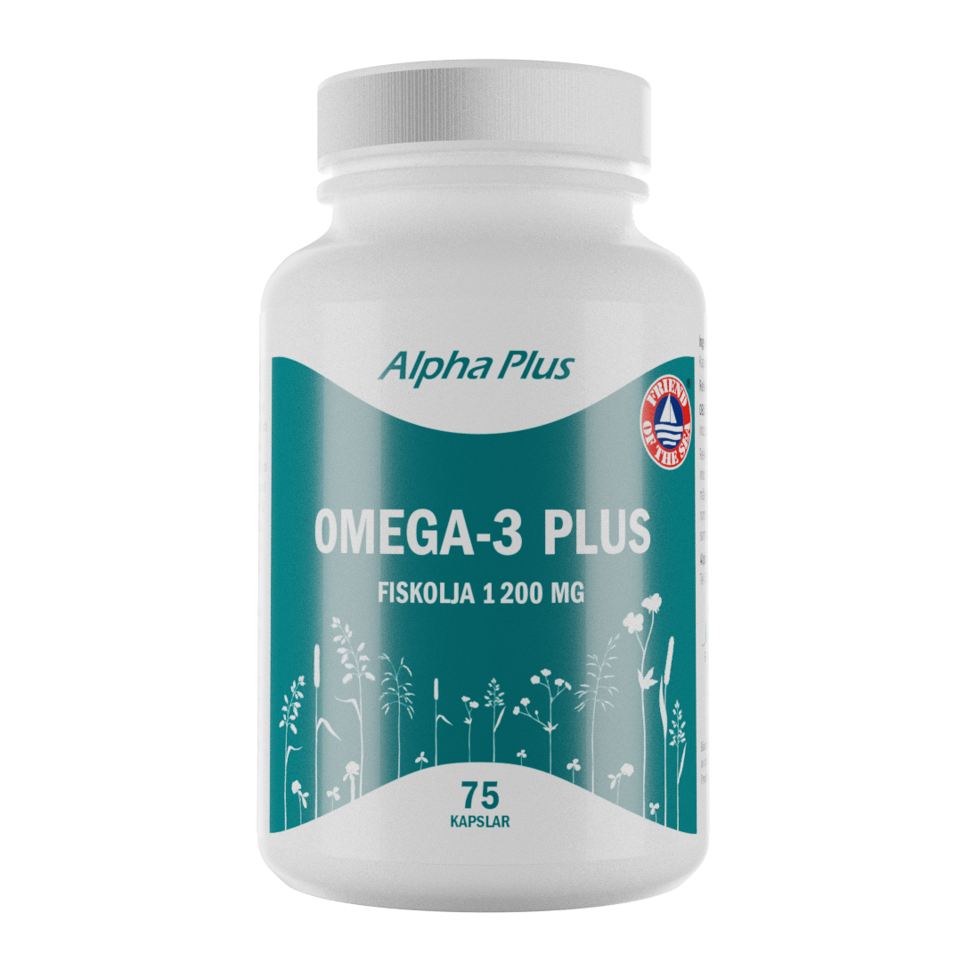 Alpha Plus Omega-3 Plus 75 kapslar