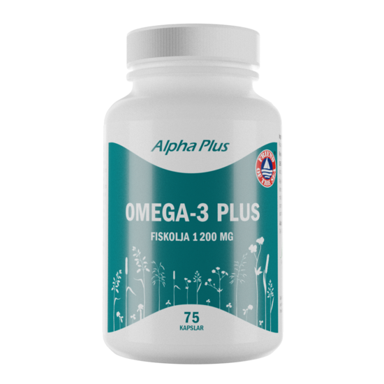 Alpha Plus Omega-3 Plus 75 kapslar