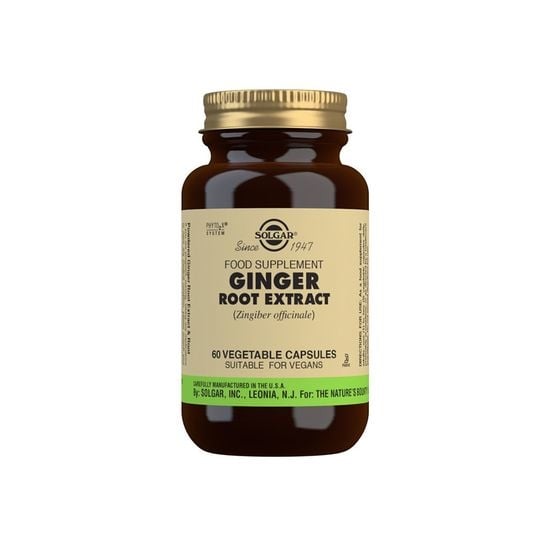 Solgar Ginger Root Extract 60 kapslar