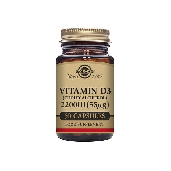 Solgar Vitamin D3 2200IE 50 kapslar