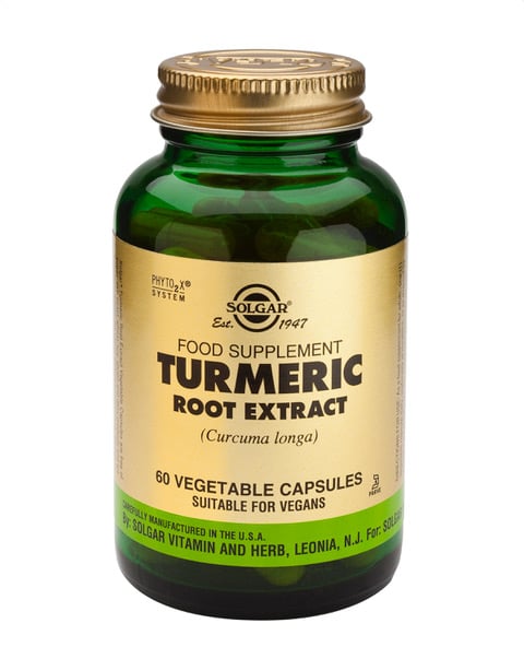 Solgar Turmeric Root Extract 60 kapslar