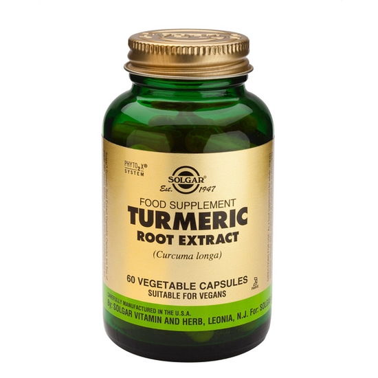 Solgar Turmeric Root Extract 60 kapslar