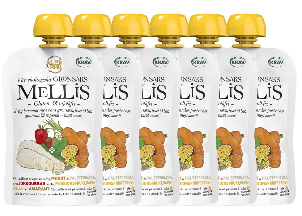 Alex&Phil Smoothie med palsternacka & passion, 6-pack