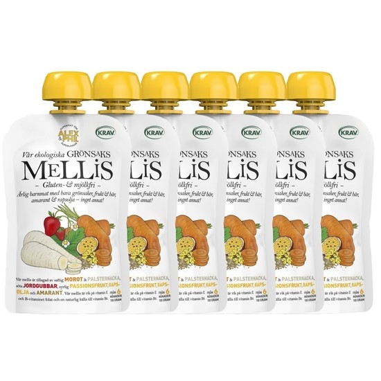 Alex&Phil Smoothie med palsternacka & passion, 6-pack