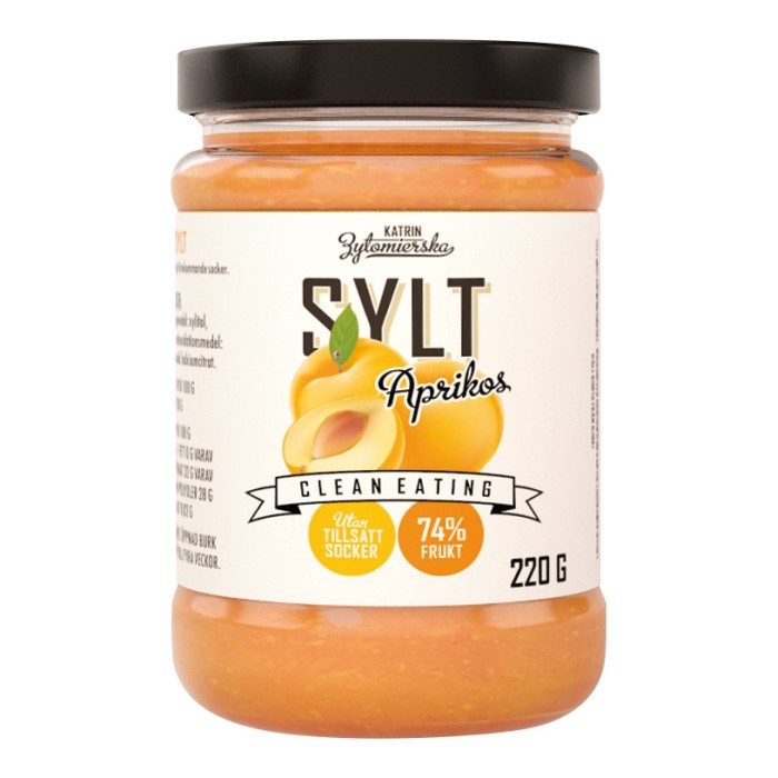 Clean Eating Sylt Aprikos 220 g