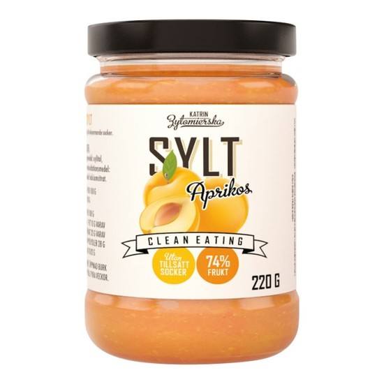 Clean Eating Sylt Aprikos 220 g