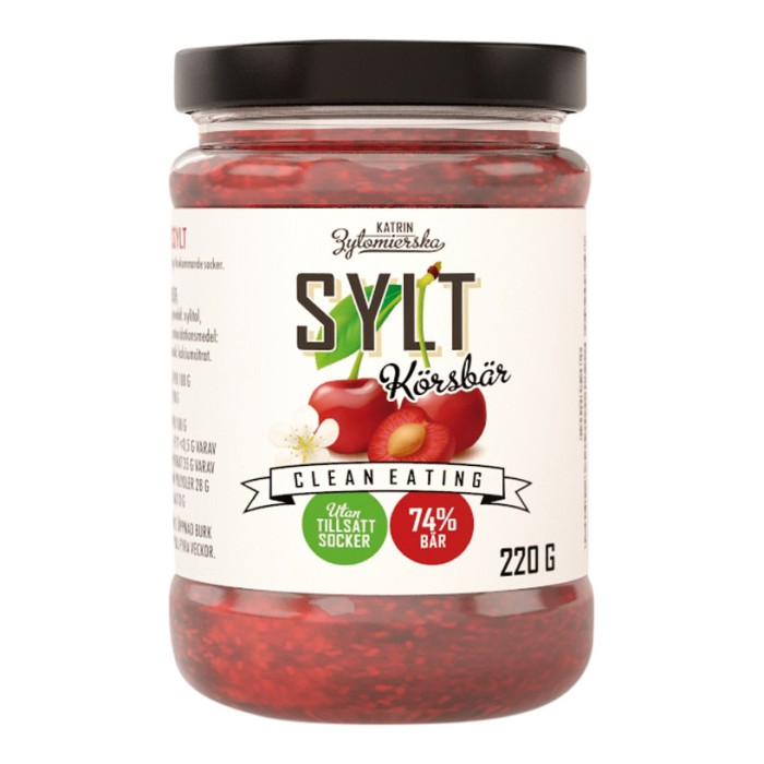 Clean Eating Sylt Körsbär 220 g