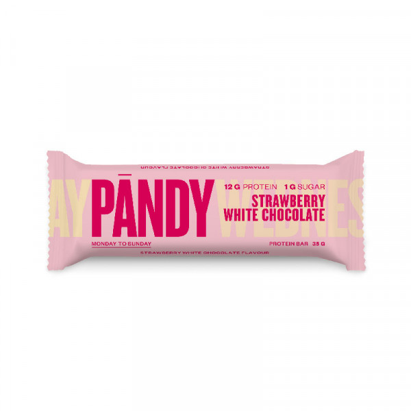 Pändy Protein Candy Bar Strawberry White Chocolate 35 g