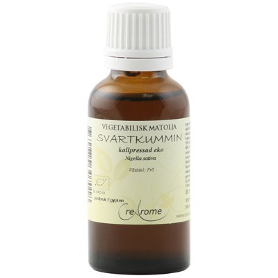Crearome Svartkumminolja kallpressad 30 ml