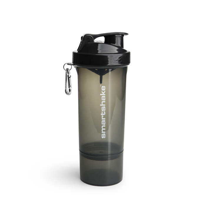 SmartShake Slim Gunsmoke Black 500 ml