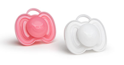 Herobility HeroPacifier +0 mån (2-pack) Pink/White