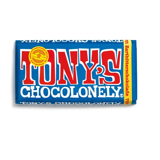 Tony's Chocolonely Dark Chocolate 70% 180 g