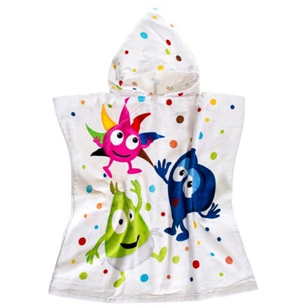 Babblarna Badponcho Prickar 60 x 120 cm