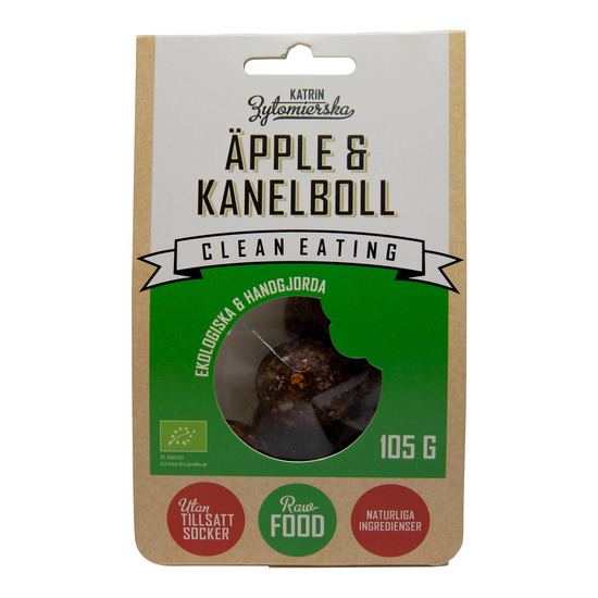 Clean Eating Äpple & Kanelboll 105 g